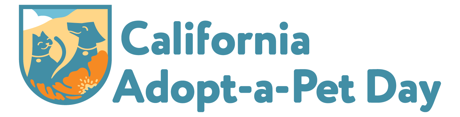 CA AdoptaPetDay logo color horiz