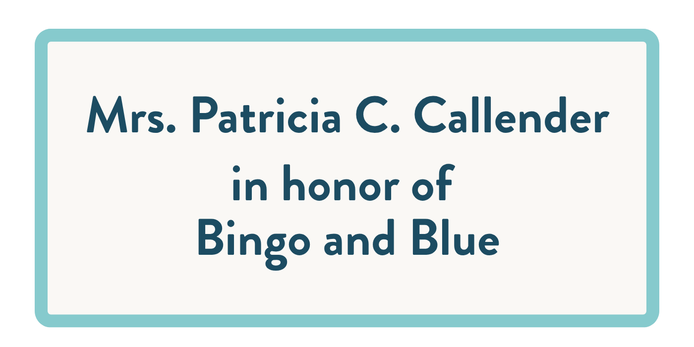 Mrs. Patricia C. Callender